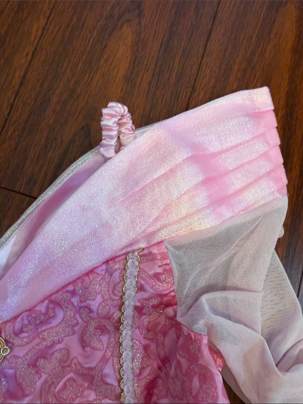 Disney Parks Sleeping Beauty Princess Aurora Pink Kids Costume Dress - Picture 11 of 15